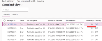 Batch Job errors in D365FO: How they can ruin the performance and how ...