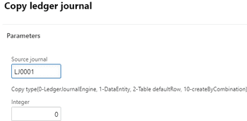 create ledger journal x   d365fo
