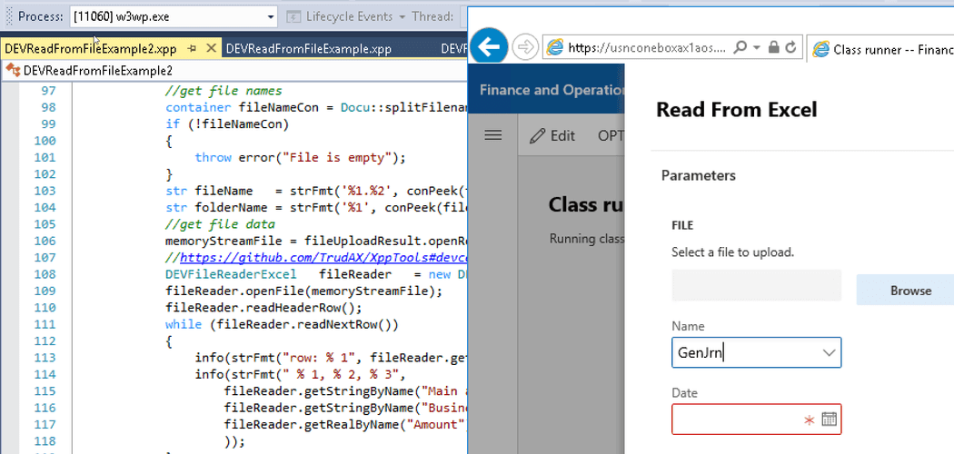 How to read Excel and CSV files in D365FO using X++ | Denis Trunin's ...