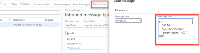 Manual load function