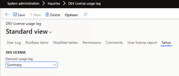D365FO License usage log utility | Denis Trunin's X++ Programming Blog