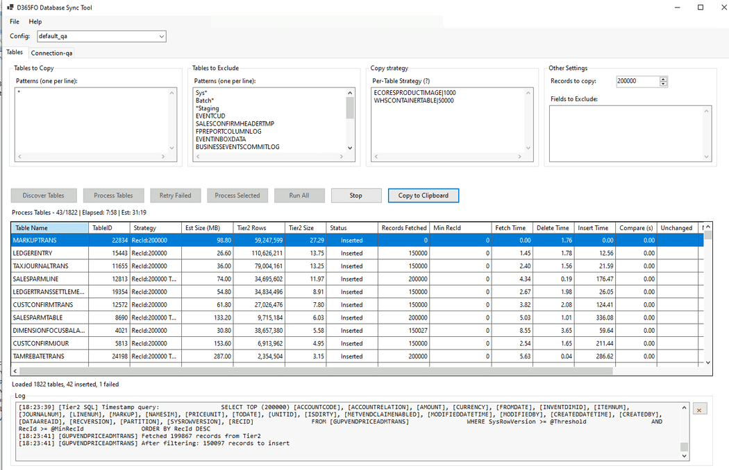 Sync data from Dynamics 365 Finance & Operations Azure SQL Database ...