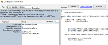 Addin to generate Data provider and Controller class in X++ | Denis ...